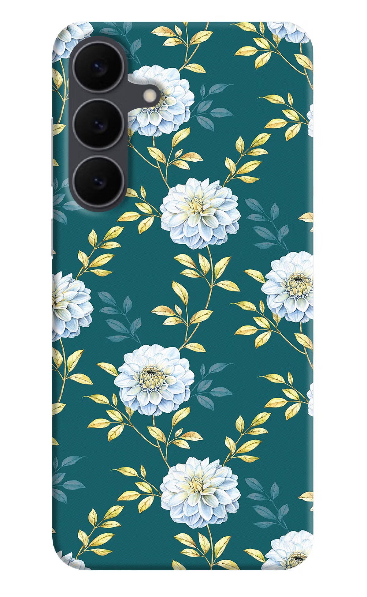 Flowers Samsung S25 FE 5G Hard Case Back Cover by Casekaro