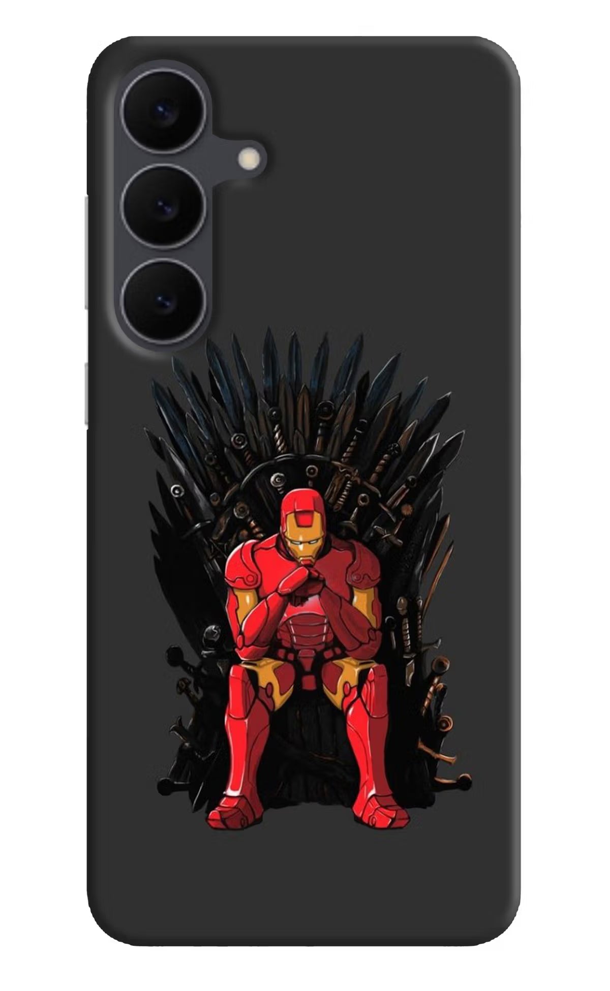 Ironman Throne Samsung S25 FE 5G Hard Case Back Cover by Casekaro