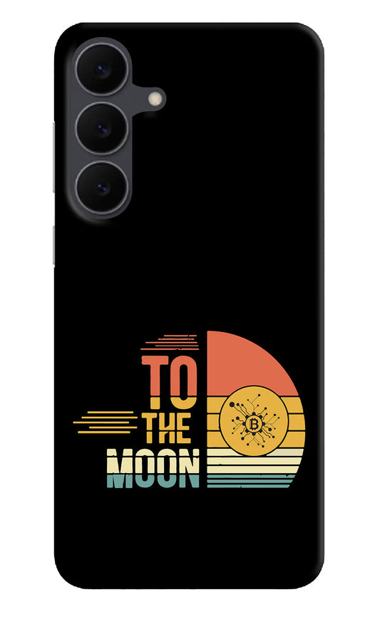 To the Moon Samsung S25 FE 5G Hard Case Back Cover by Casekaro