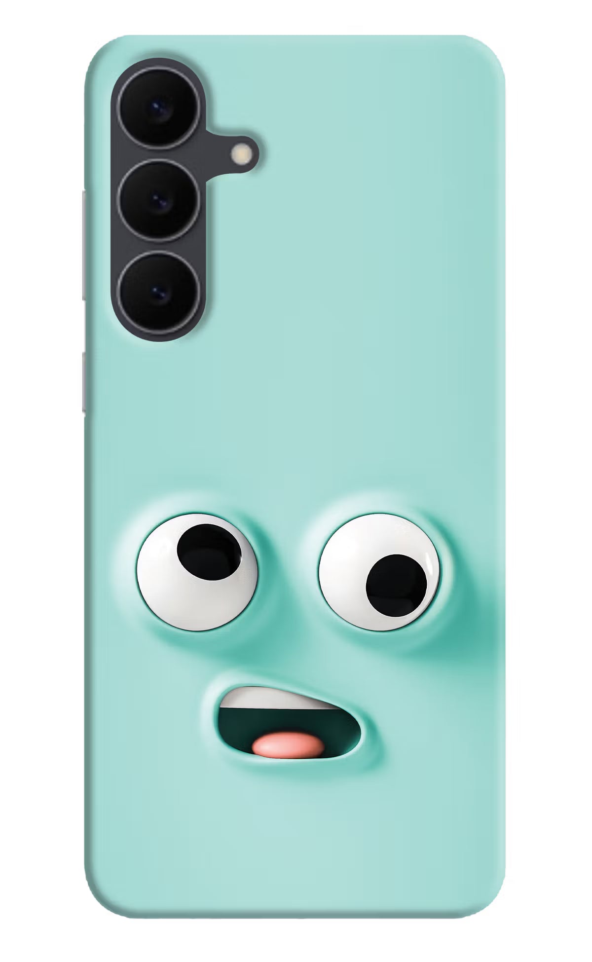 Funny Cartoon Samsung S25 FE 5G Hard Case Back Cover by Casekaro