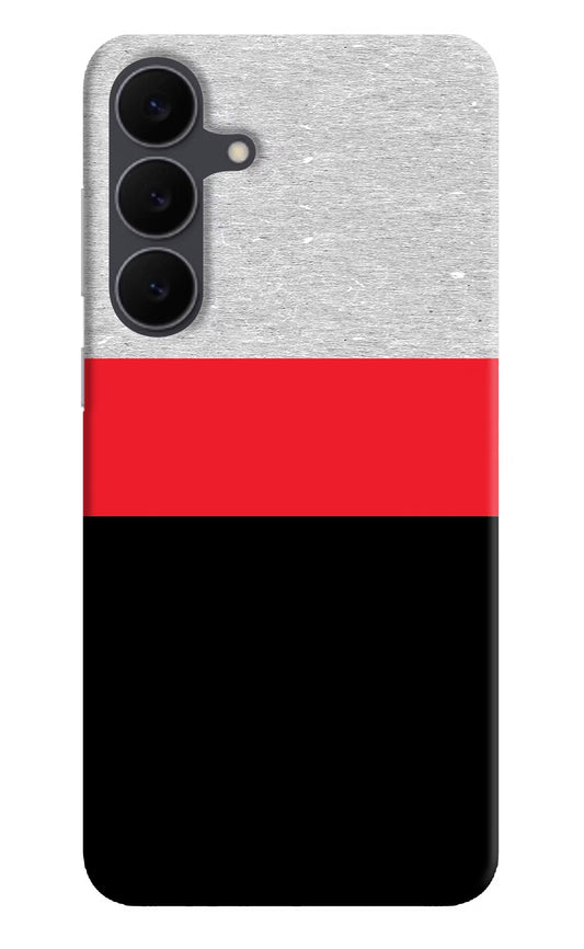 Tri Color Pattern Samsung S25 FE 5G Hard Case Back Cover by Casekaro