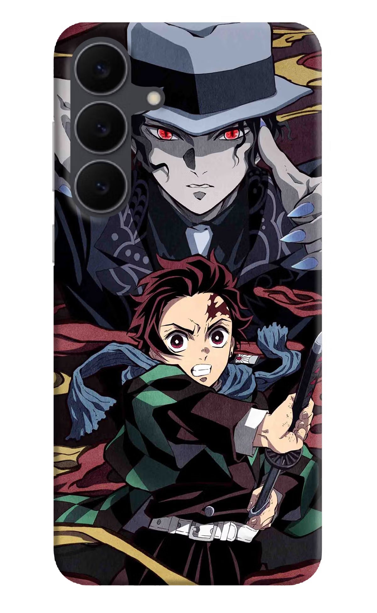 Demon Slayer Samsung S25 FE 5G Hard Case Back Cover by Casekaro