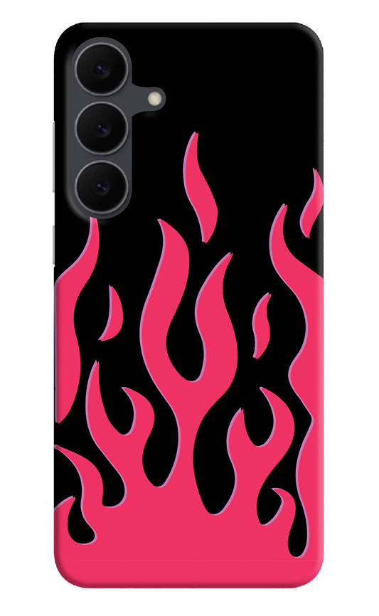 Fire Flames Samsung S25 FE 5G Hard Case Back Cover by Casekaro
