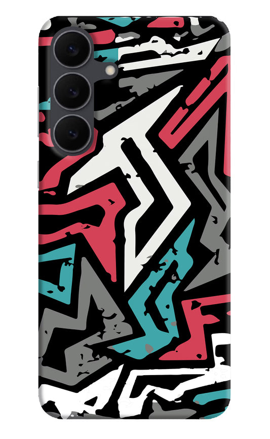 Geometric Graffiti Samsung S25 FE 5G Hard Case Back Cover by Casekaro