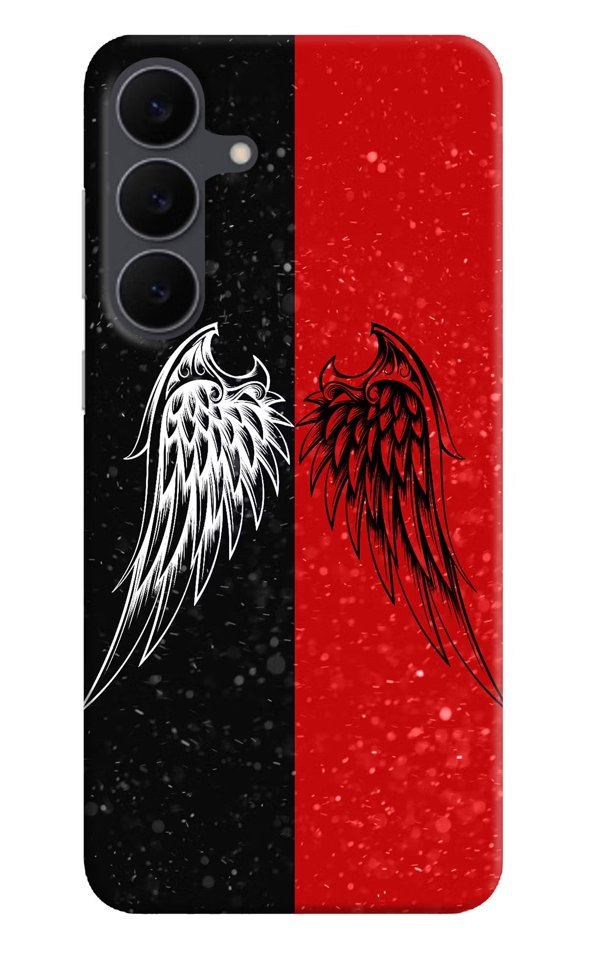 Wings Samsung S25 FE 5G Hard Case Back Cover by Casekaro