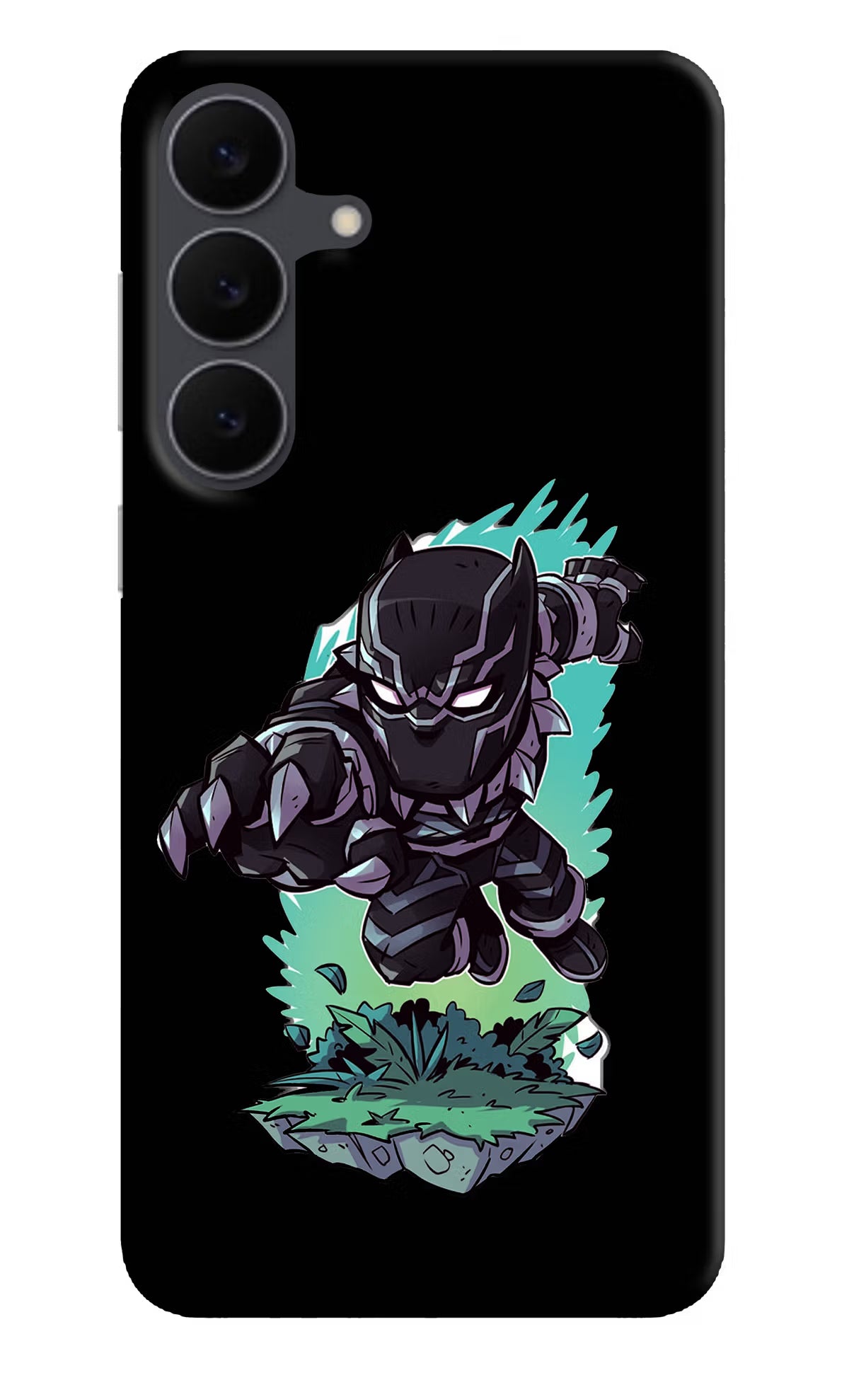 Black Panther Samsung S25 FE 5G Hard Case Back Cover by Casekaro