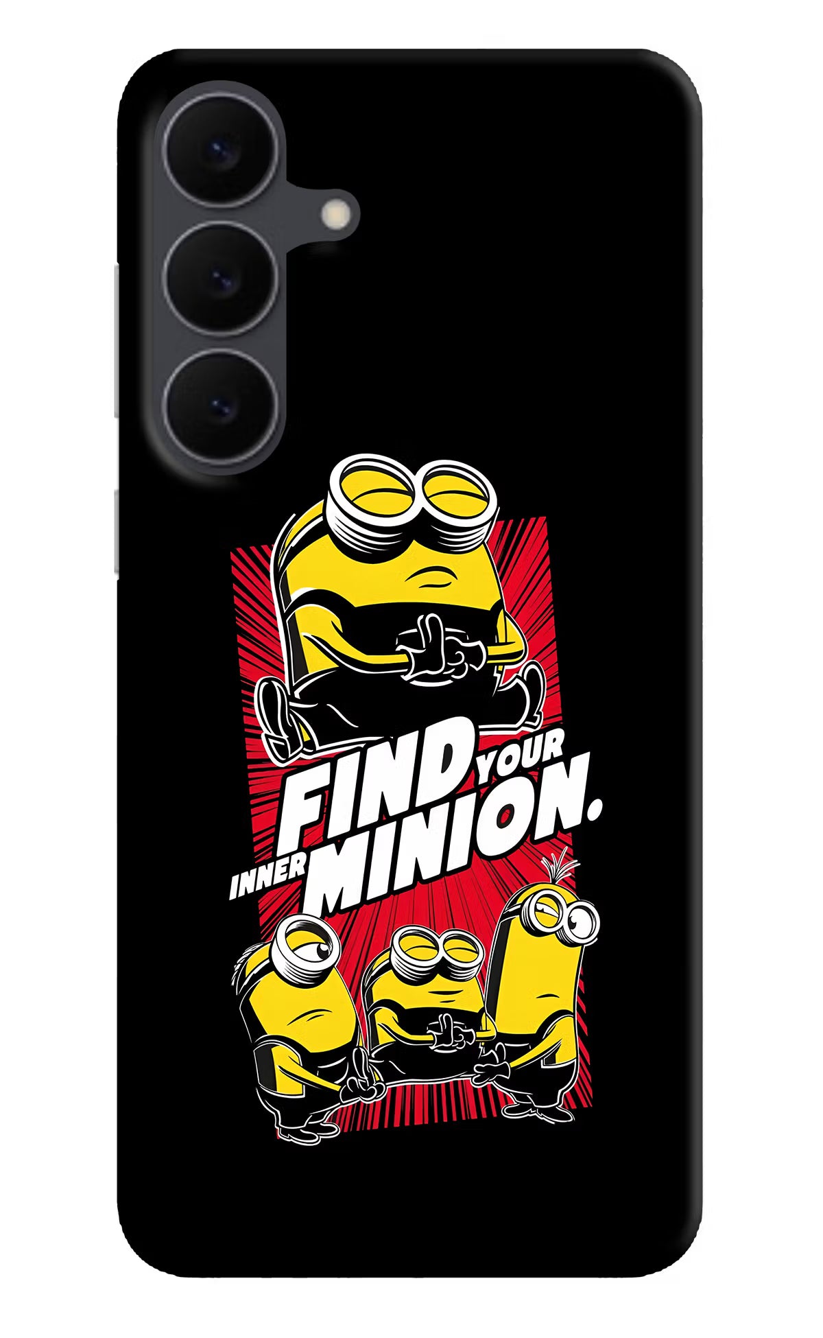 Find your inner Minion Samsung S25 FE 5G Hard Case Back Cover by Casekaro