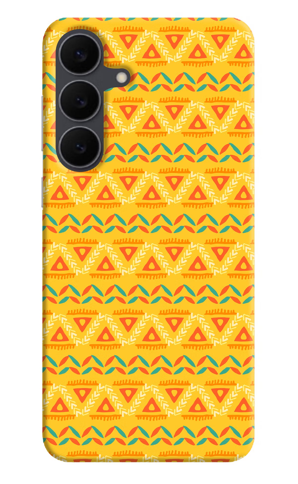 Tribal Pattern Samsung S25 FE 5G Hard Case Back Cover by Casekaro