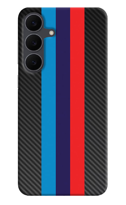 BMW Stripes Pattern Samsung S25 FE 5G Hard Case Back Cover by Casekaro