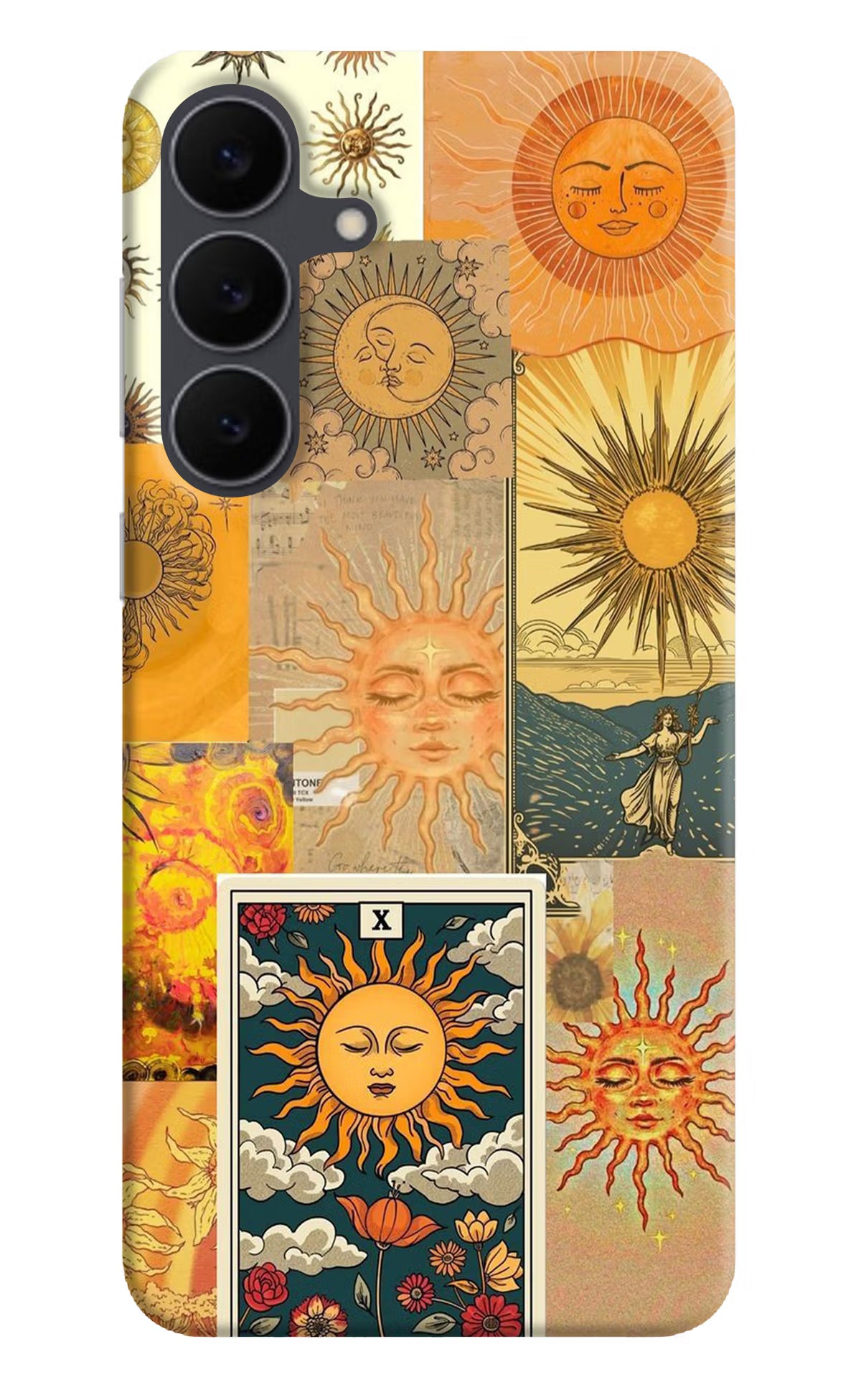 Sun Samsung S25 FE 5G Hard Case Back Cover by Casekaro
