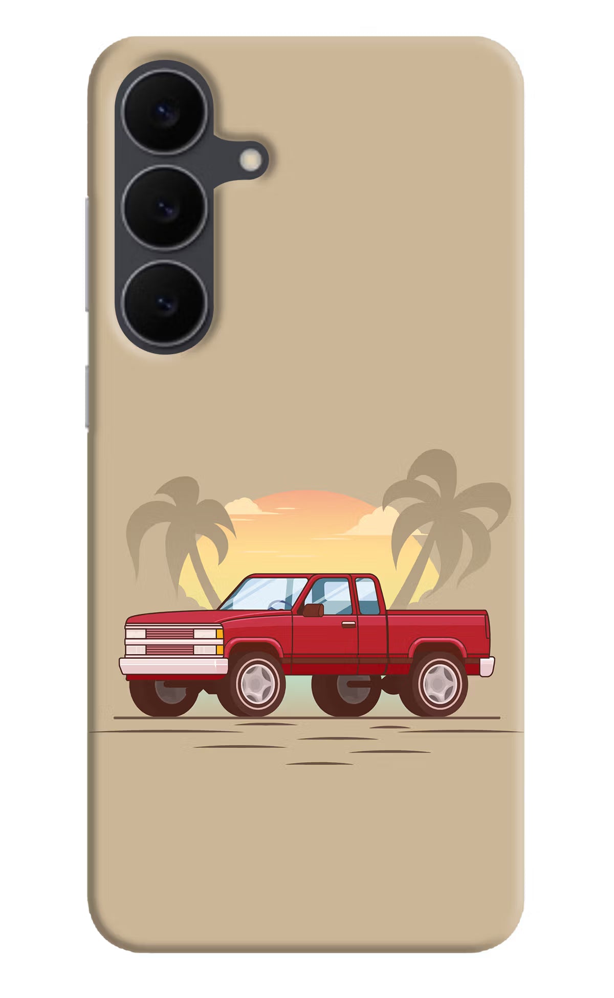 Desert Classic Drive Samsung S25 FE 5G Hard Case Back Cover by Casekaro