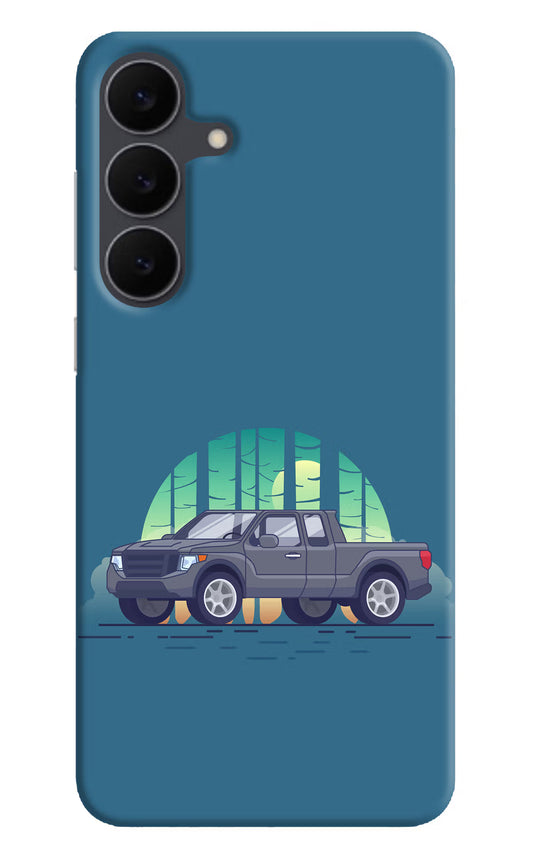 Retro Garage Vibe Samsung S25 FE 5G Hard Case Back Cover by Casekaro