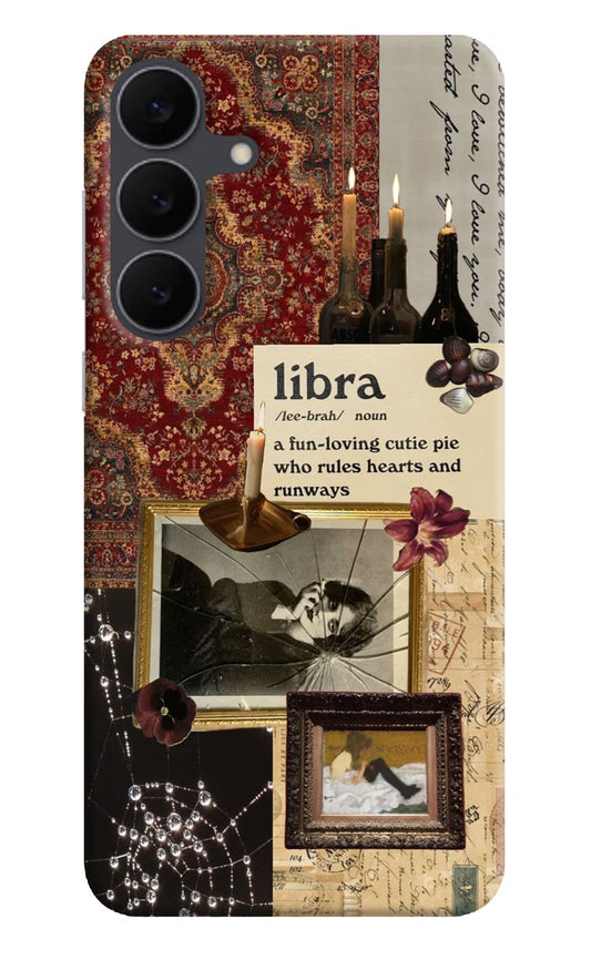 Libra Zodiac Samsung S25 FE 5G Hard Case Back Cover by Casekaro