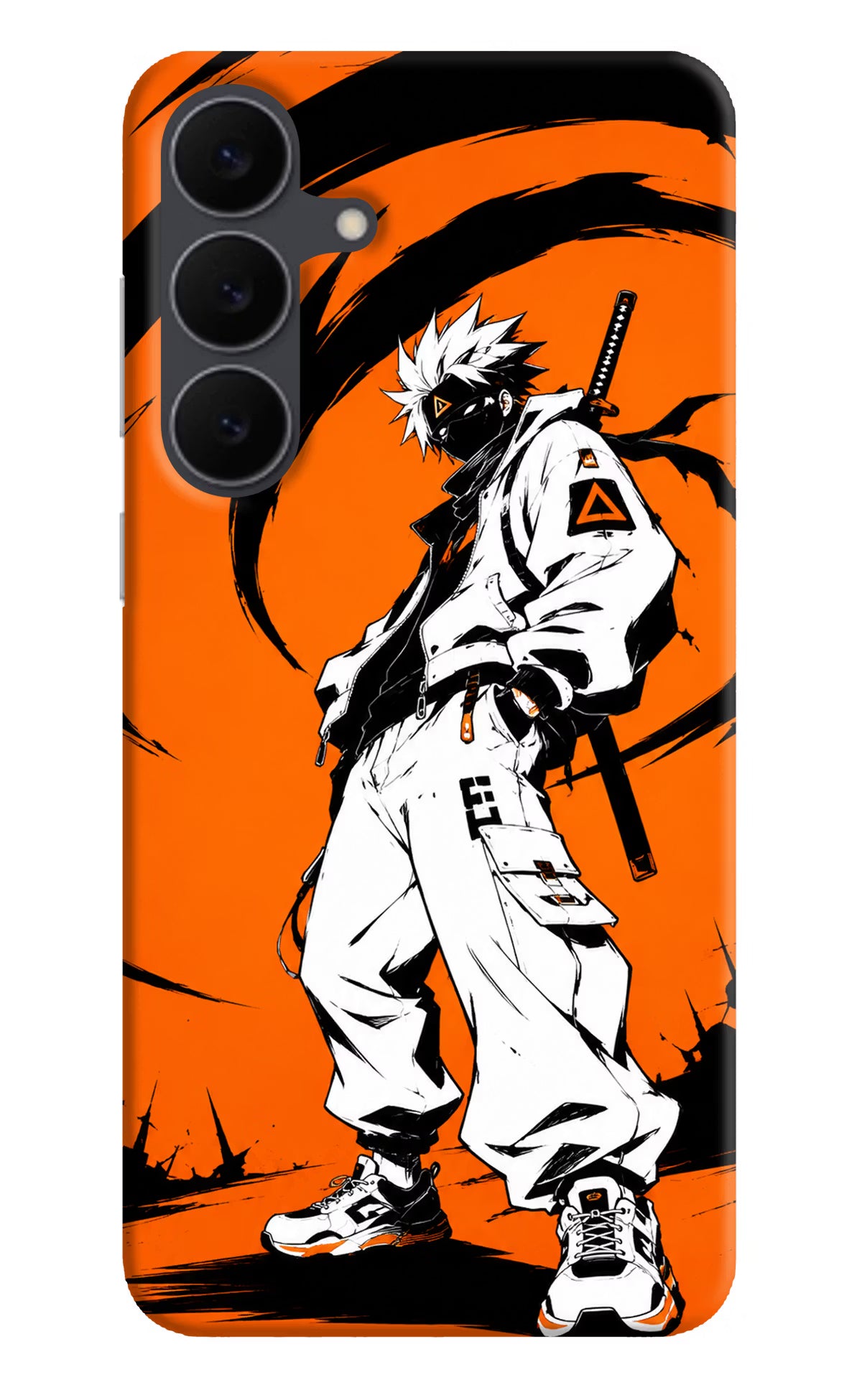 Street Samurai  Samsung S25 FE 5G Hard Case Back Cover by Casekaro
