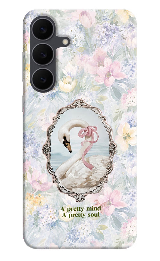 Pretty Mind Pretty Soul Samsung S25 FE 5G Hard Case Back Cover by Casekaro