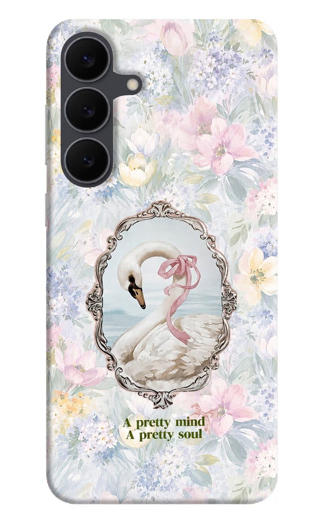 Pretty Mind Pretty Soul Samsung S25 FE 5G Hard Case Back Cover by Casekaro