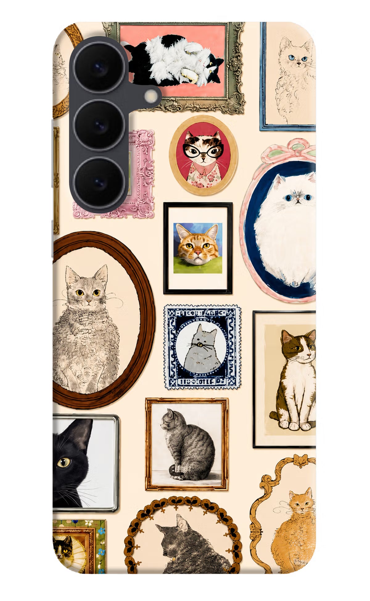 Mirror Cats Samsung S25 FE 5G Back Cover