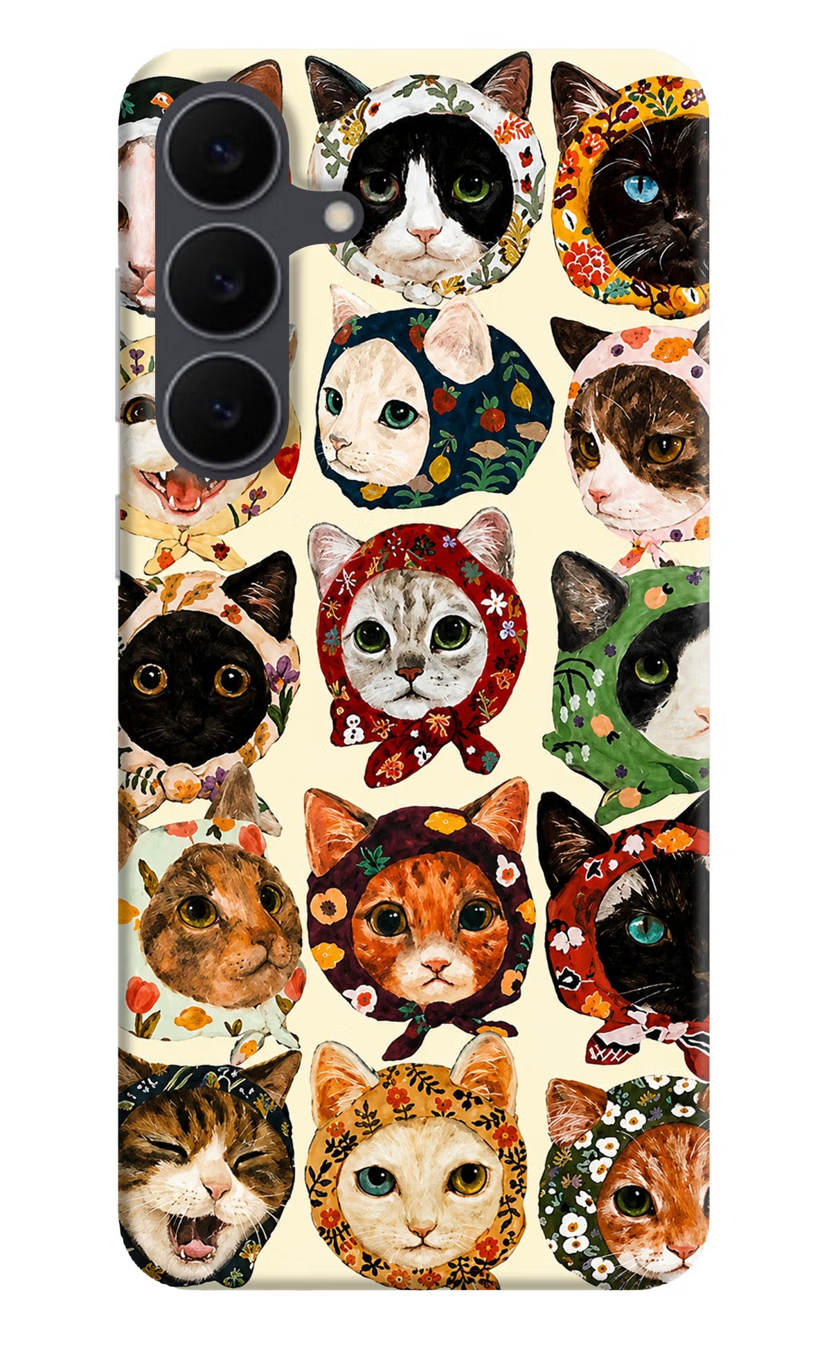 Cool Cat Samsung S25 FE 5G Back Cover