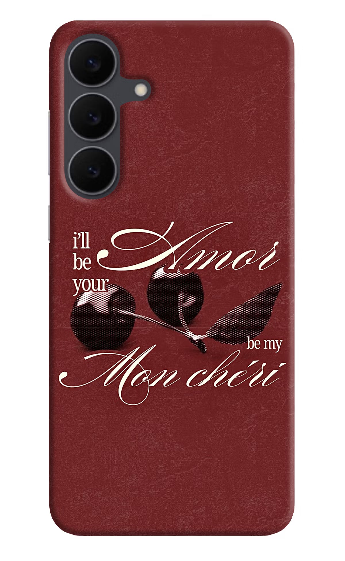 Velvet Cherry Samsung S25 FE 5G Back Cover