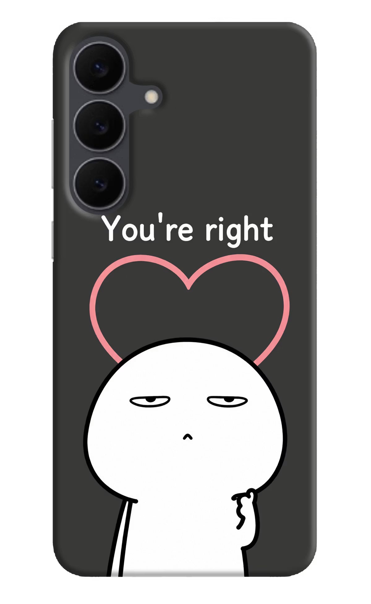 You're Right Samsung S25 FE 5G Back Cover