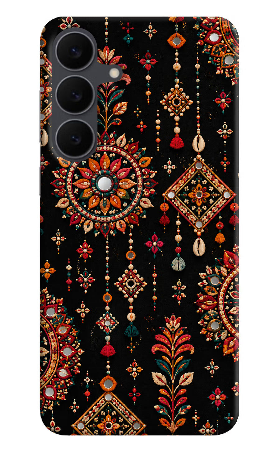 Boho Noir Samsung S25 FE 5G Back Cover, Hard case