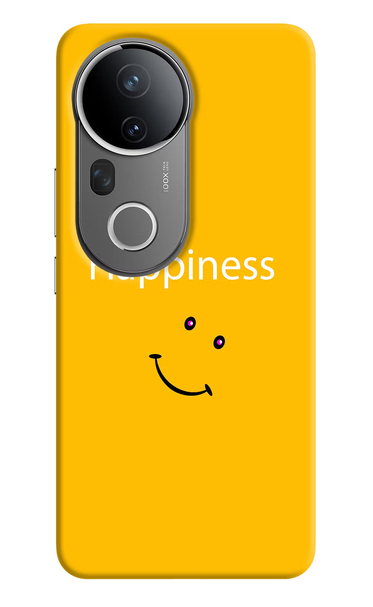 Happiness With Smiley Vivo T4 Ultra 5G Hard Case Back Cover by Casekaro