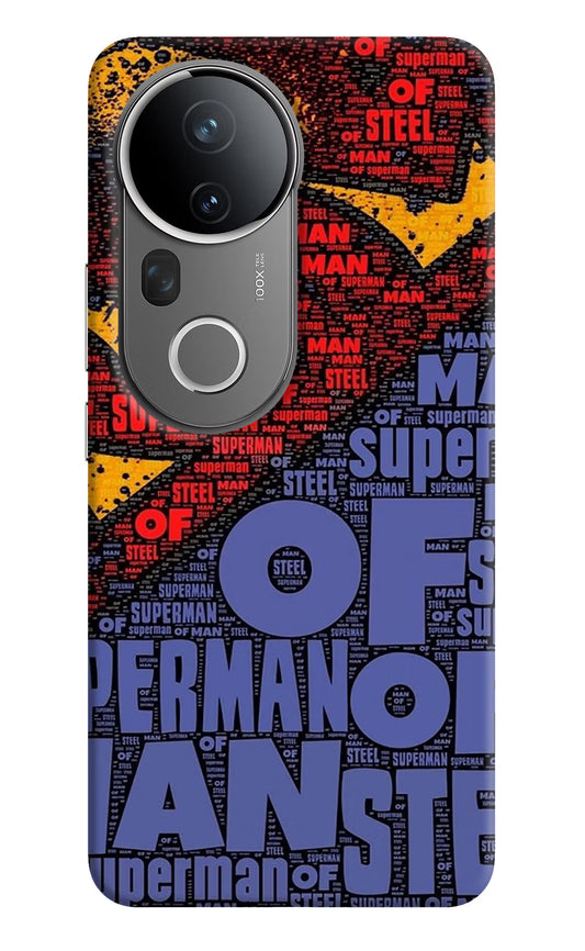 Superman Vivo T4 Ultra 5G Hard Case Back Cover by Casekaro