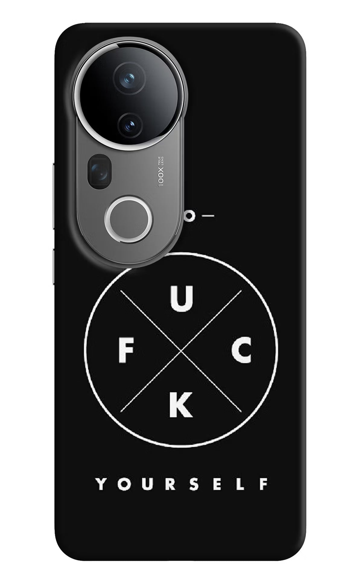 Go Fuck Yourself Vivo T4 Ultra 5G Hard Case Back Cover by Casekaro
