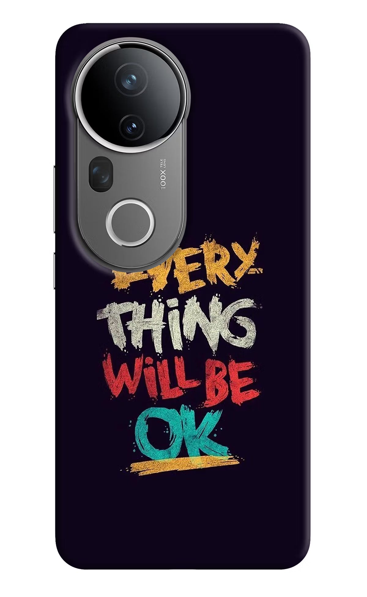 Everything Will Be Ok Vivo T4 Ultra 5G Hard Case Back Cover by Casekaro
