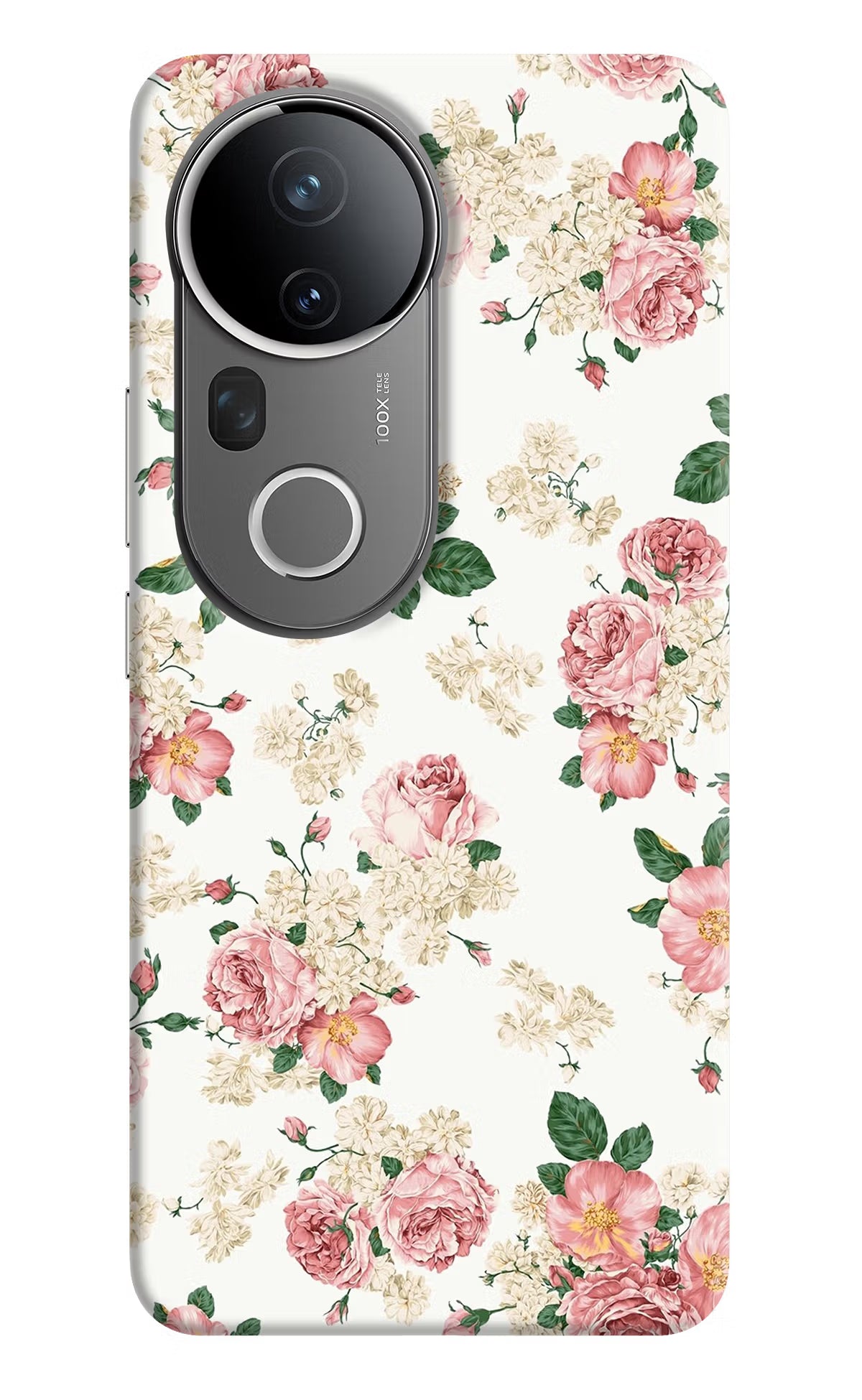 Flowers Vivo T4 Ultra 5G Hard Case Back Cover by Casekaro