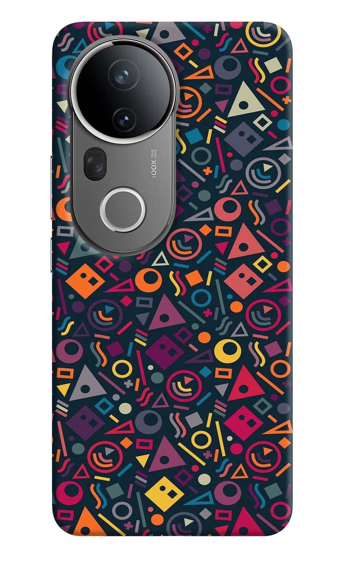 Geometric Abstract Vivo T4 Ultra 5G Hard Case Back Cover by Casekaro