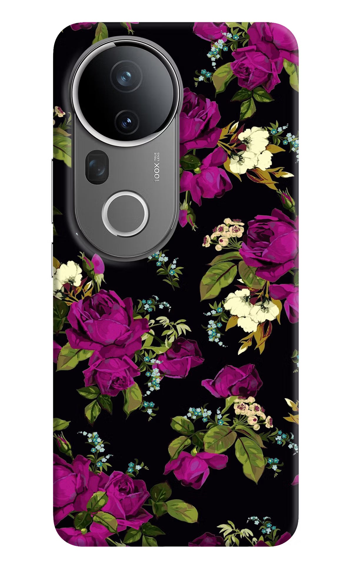 Flowers Vivo T4 Ultra 5G Hard Case Back Cover by Casekaro