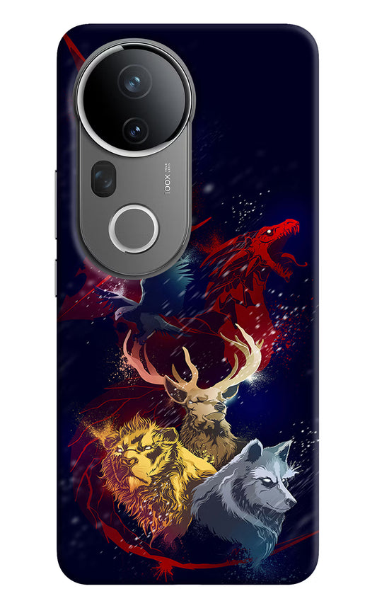 Game Of Thrones Vivo T4 Ultra 5G Hard Case Back Cover by Casekaro
