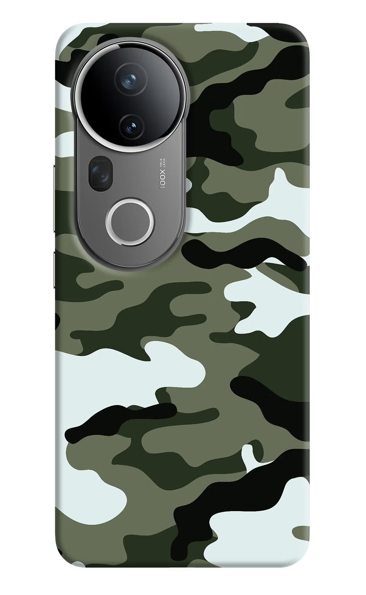 Camouflage Vivo T4 Ultra 5G Hard Case Back Cover by Casekaro