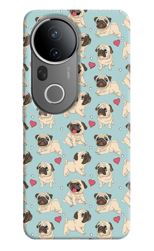 Pug Dog Vivo T4 Ultra 5G Hard Case Back Cover by Casekaro