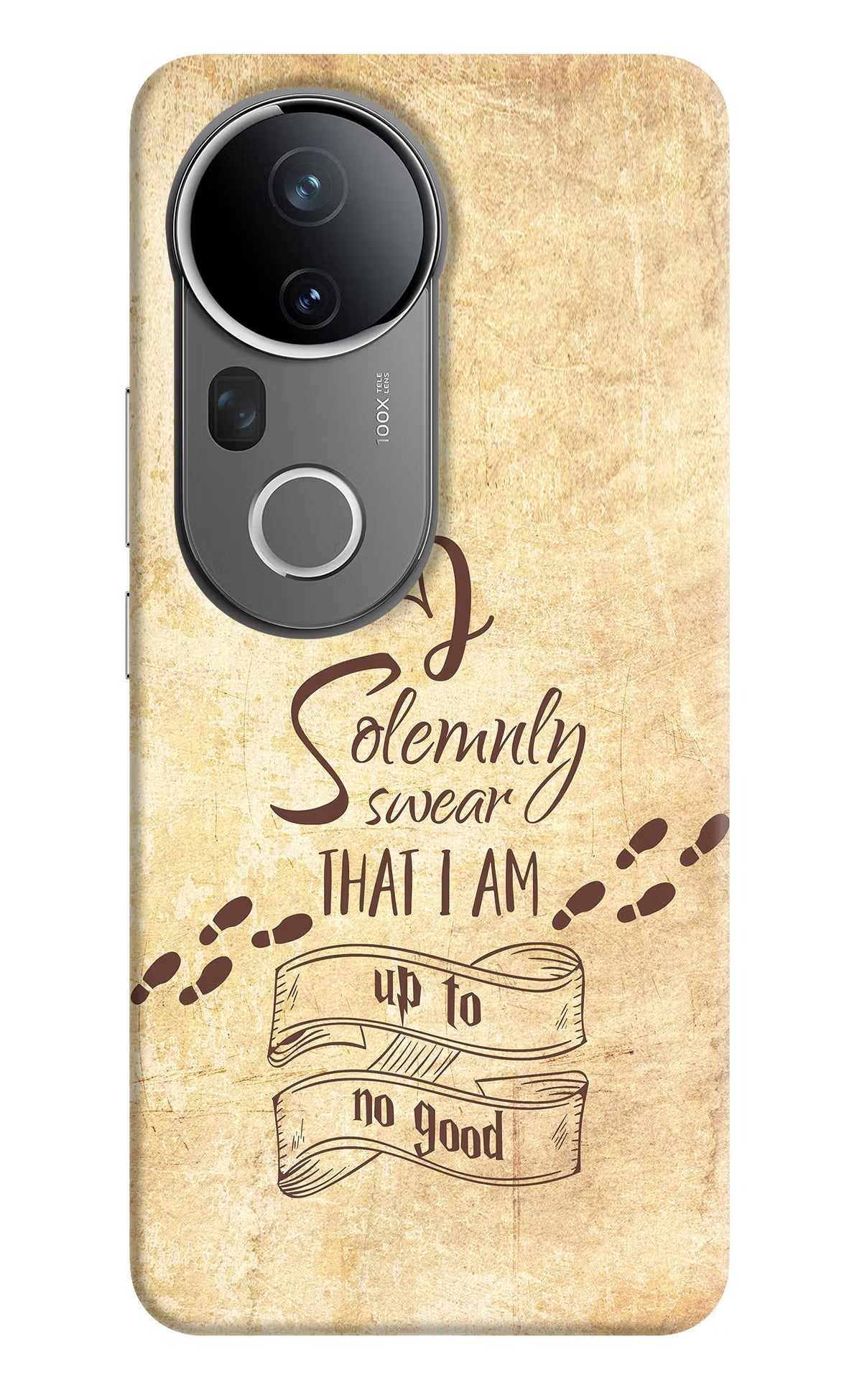 I Solemnly swear that i up to no good Vivo T4 Ultra 5G Hard Case Back Cover by Casekaro