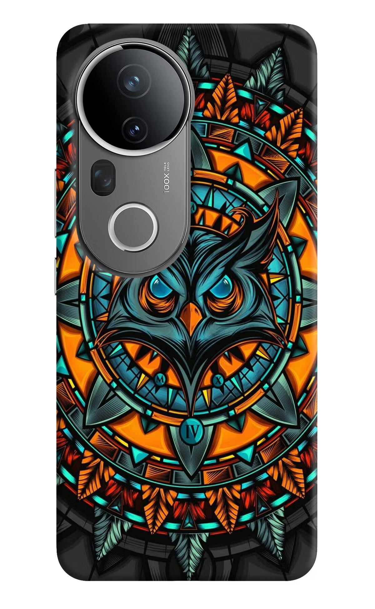 Angry Owl Art Vivo T4 Ultra 5G Hard Case Back Cover by Casekaro