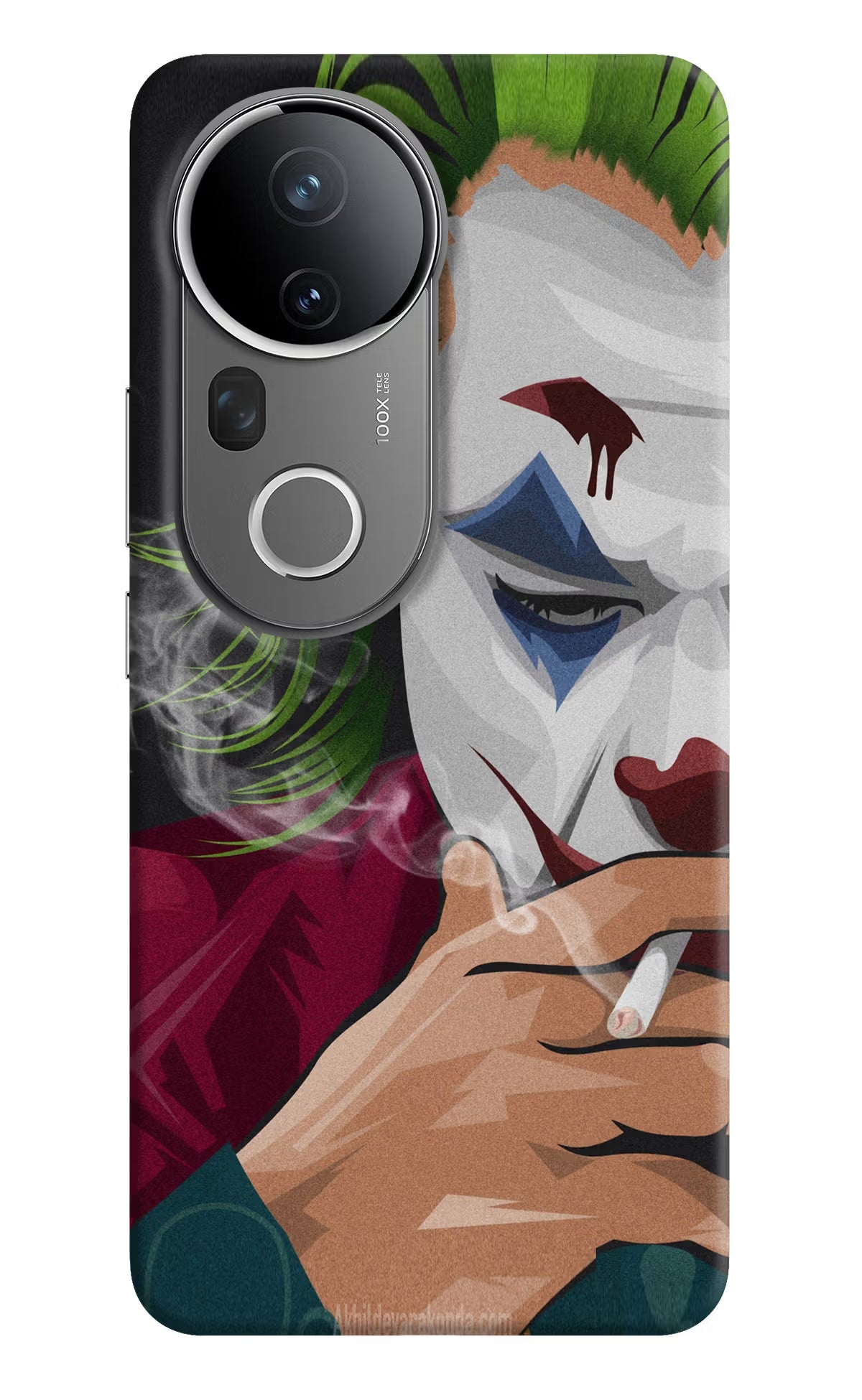 Joker Smoking Vivo T4 Ultra 5G Hard Case Back Cover by Casekaro