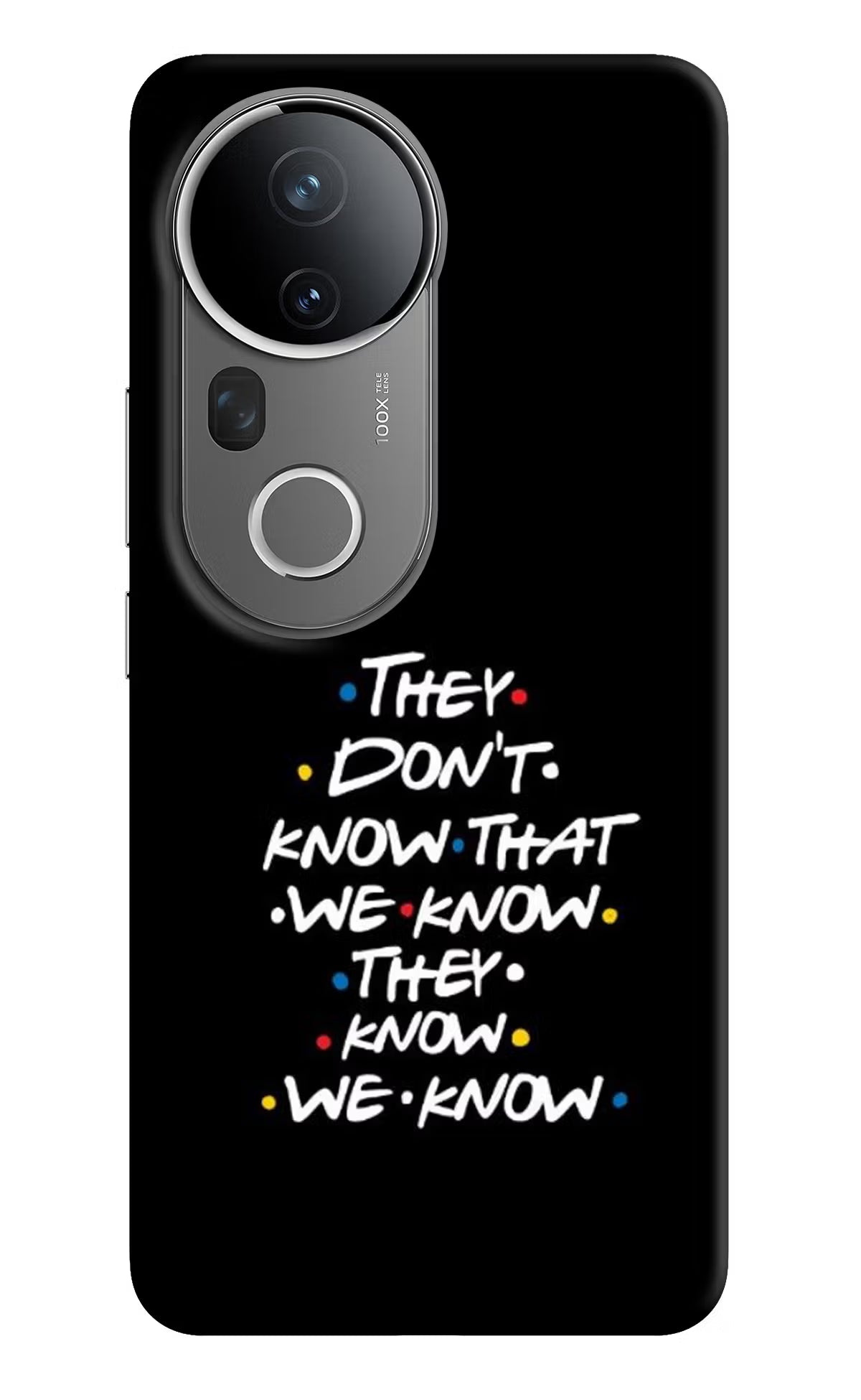 FRIENDS Dialogue Vivo T4 Ultra 5G Hard Case Back Cover by Casekaro