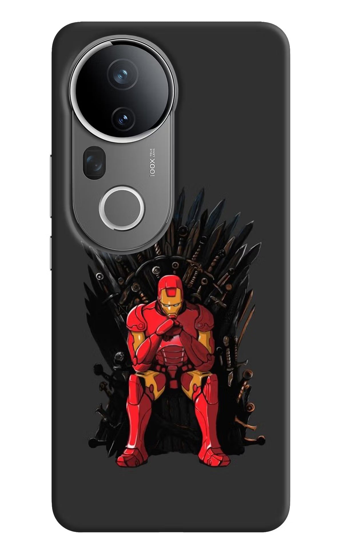 Ironman Throne Vivo T4 Ultra 5G Hard Case Back Cover by Casekaro