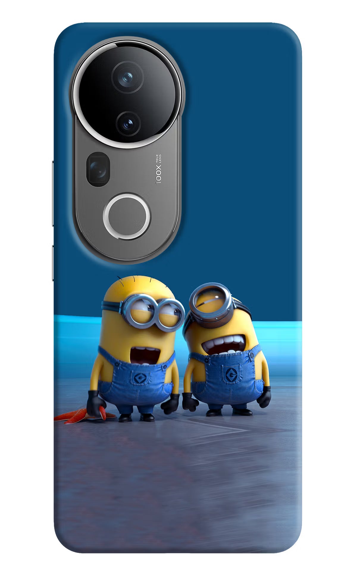 Minion Laughing Vivo T4 Ultra 5G Hard Case Back Cover by Casekaro