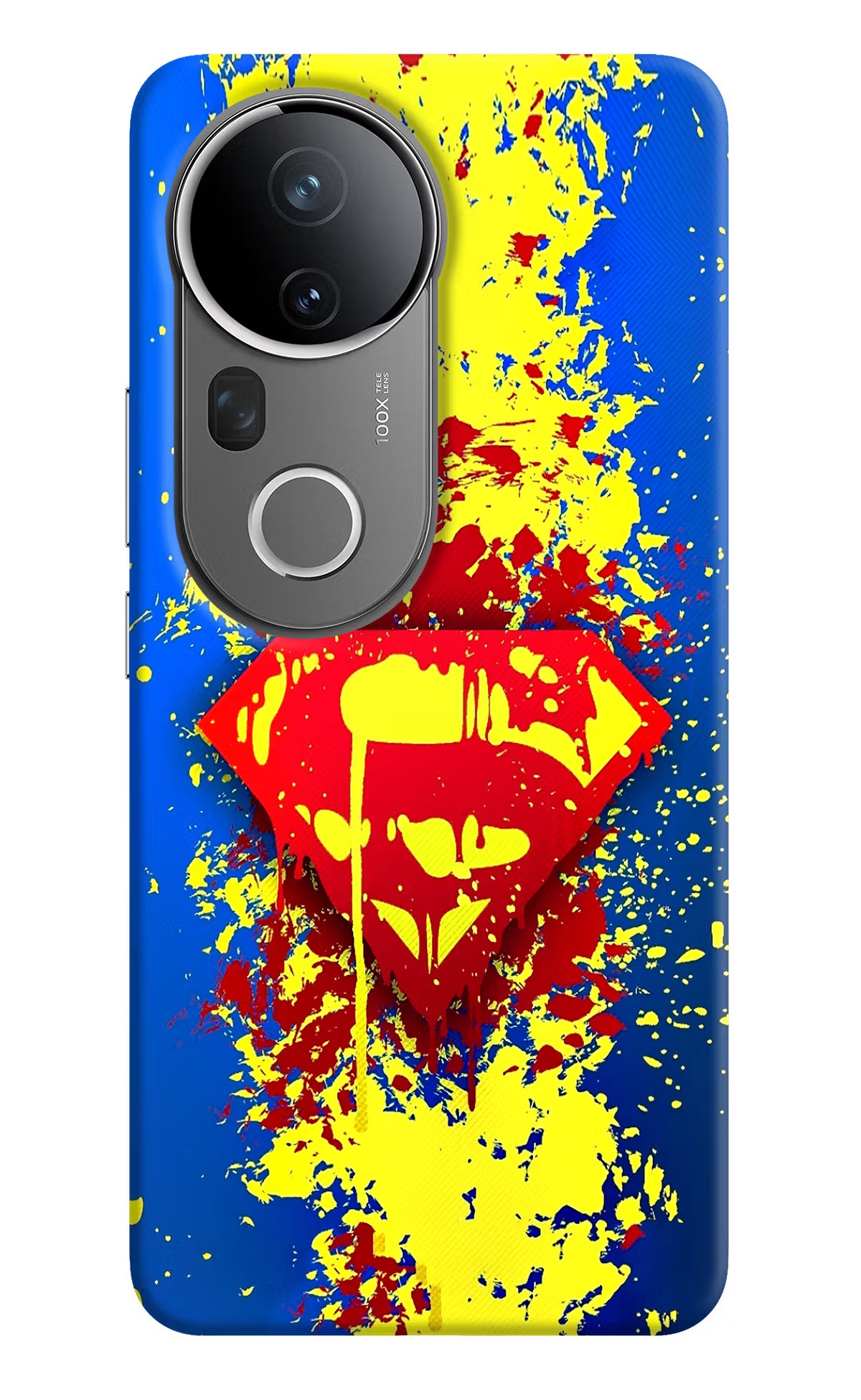Superman logo Vivo T4 Ultra 5G Hard Case Back Cover by Casekaro
