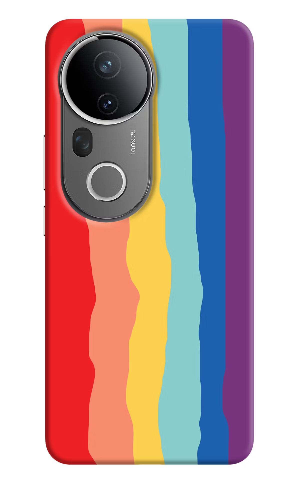Rainbow Vivo T4 Ultra 5G Hard Case Back Cover by Casekaro