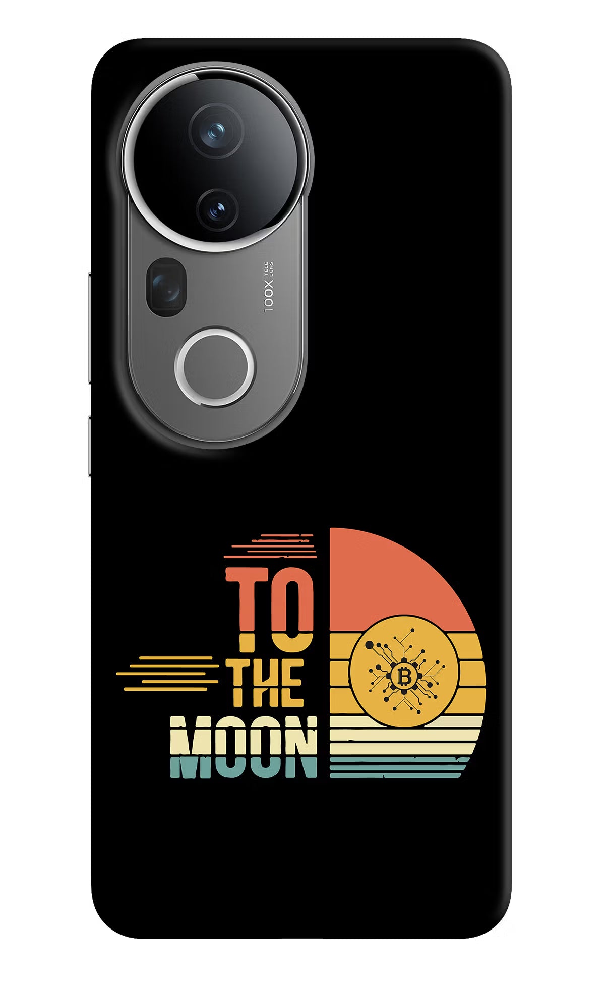 To the Moon Vivo T4 Ultra 5G Hard Case Back Cover by Casekaro