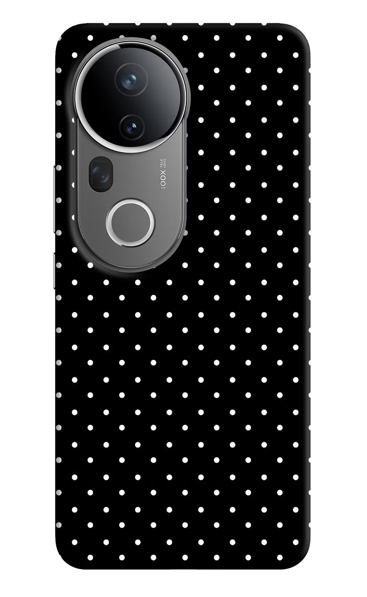 White Dots Vivo T4 Ultra 5G Hard Case Back Cover by Casekaro