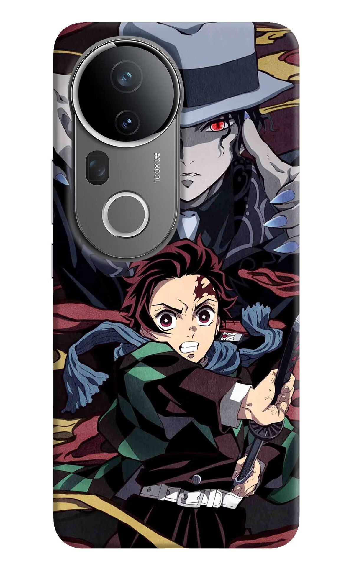 Demon Slayer Vivo T4 Ultra 5G Hard Case Back Cover by Casekaro