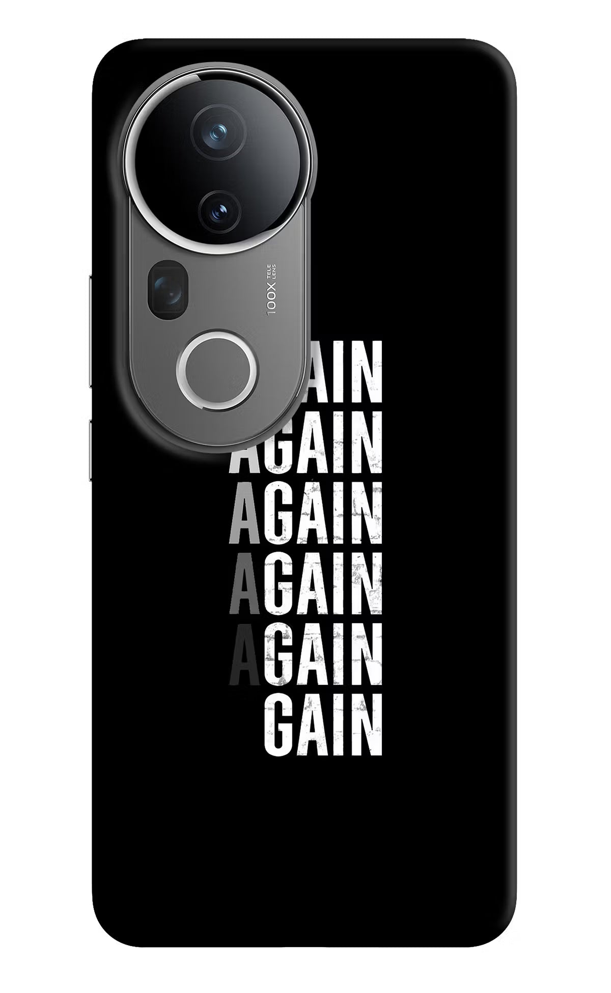 Again Again Gain Vivo T4 Ultra 5G Hard Case Back Cover by Casekaro