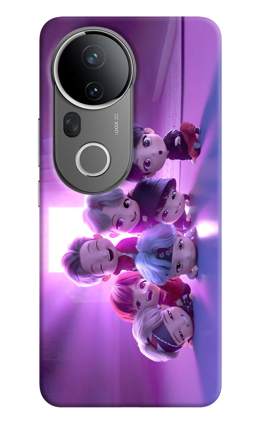 BTS Chibi Vivo T4 Ultra 5G Hard Case Back Cover by Casekaro