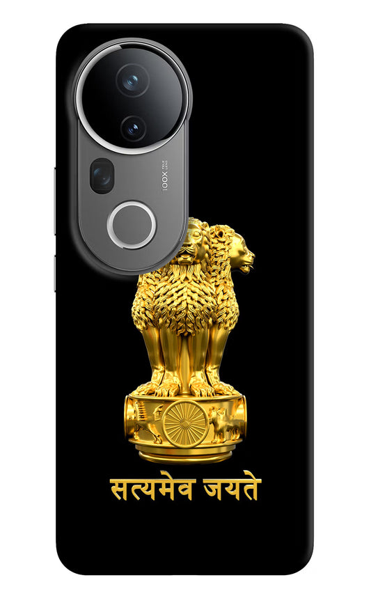 Satyamev Jayate Golden Vivo T4 Ultra 5G Hard Case Back Cover by Casekaro