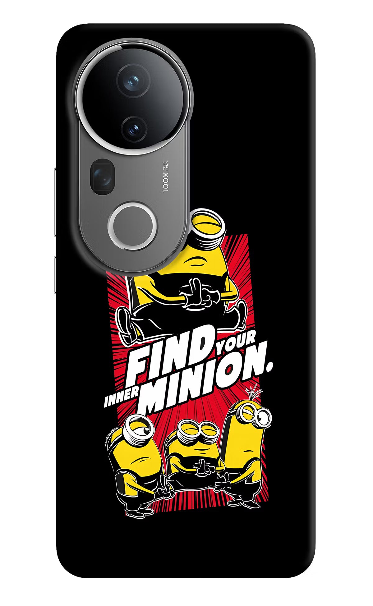 Find your inner Minion Vivo T4 Ultra 5G Hard Case Back Cover by Casekaro